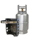Strato LOCKER Bracket for 4.25 lb, 10 lb, 11 lb Steel Propane Tanks