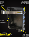 Strato LOCKER Bracket for 4.25 lb, 10 lb, 11 lb Steel Propane Tanks