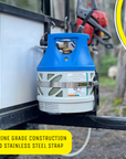 Tor LOCKER Bracket for 11 lb Squatty Propane Tank & 11 lb Viking Composite Tank
