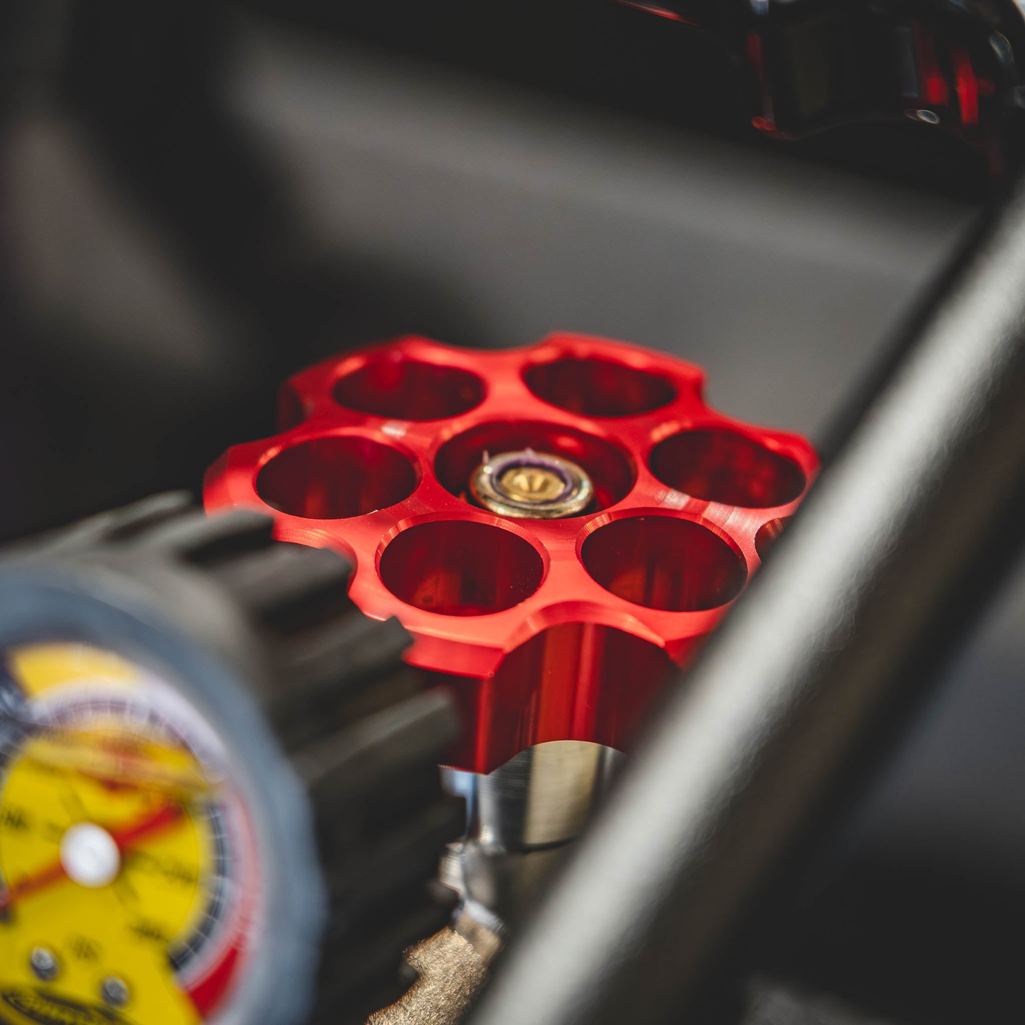 Six Shooter Aluminum Tank Knobs – Power Tank