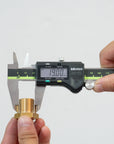1/4" FPT x 1/4" FPT Brass Bulkhead