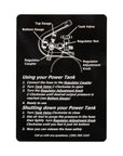 Replacement Power Tank Decals