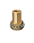 1/4" FPT x 1/4" FPT Brass Bulkhead