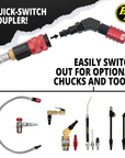 RED MOD - 2ft Hose Extension for "Stand Away Safety" - Ventoso™ RED
