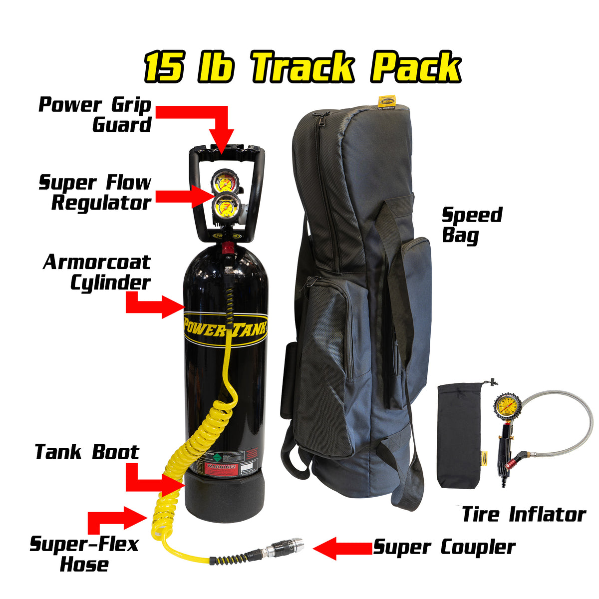 15 lb. Track Pack Power Tank