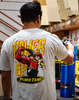 POWER UP! T-shirt - Candy Red