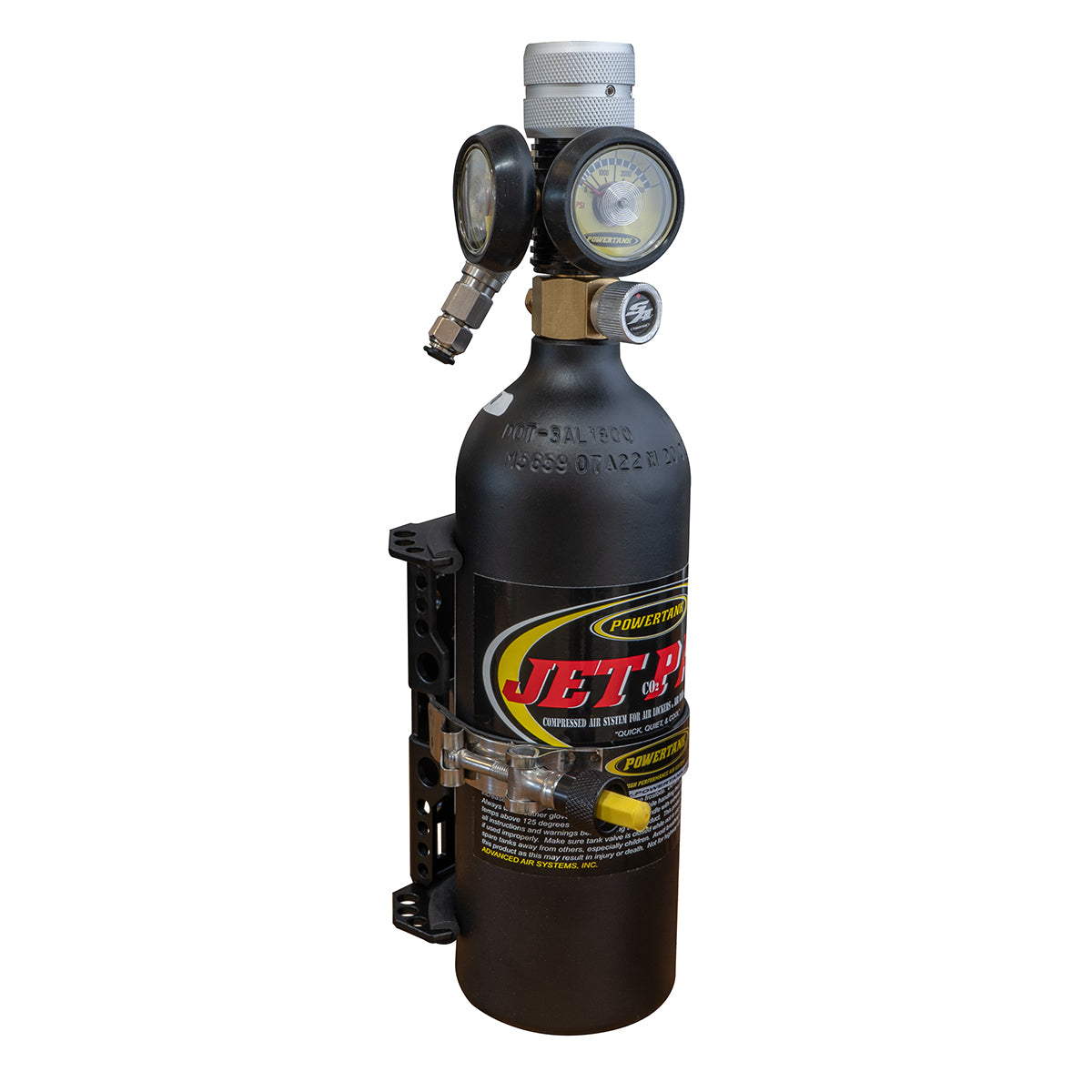 Jet Pak System for Air Lockers | Dual 20oz CO2 Kit | Power Tank