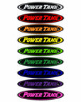 12 inch Colored Power Tank Decals