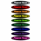 12 inch Colored Power Tank Decals