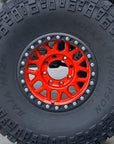 Monster Valve™ Primary - Standard Valve Stem Mount - 5 pack with Ventoso™ RED Tire Inflator Gauge