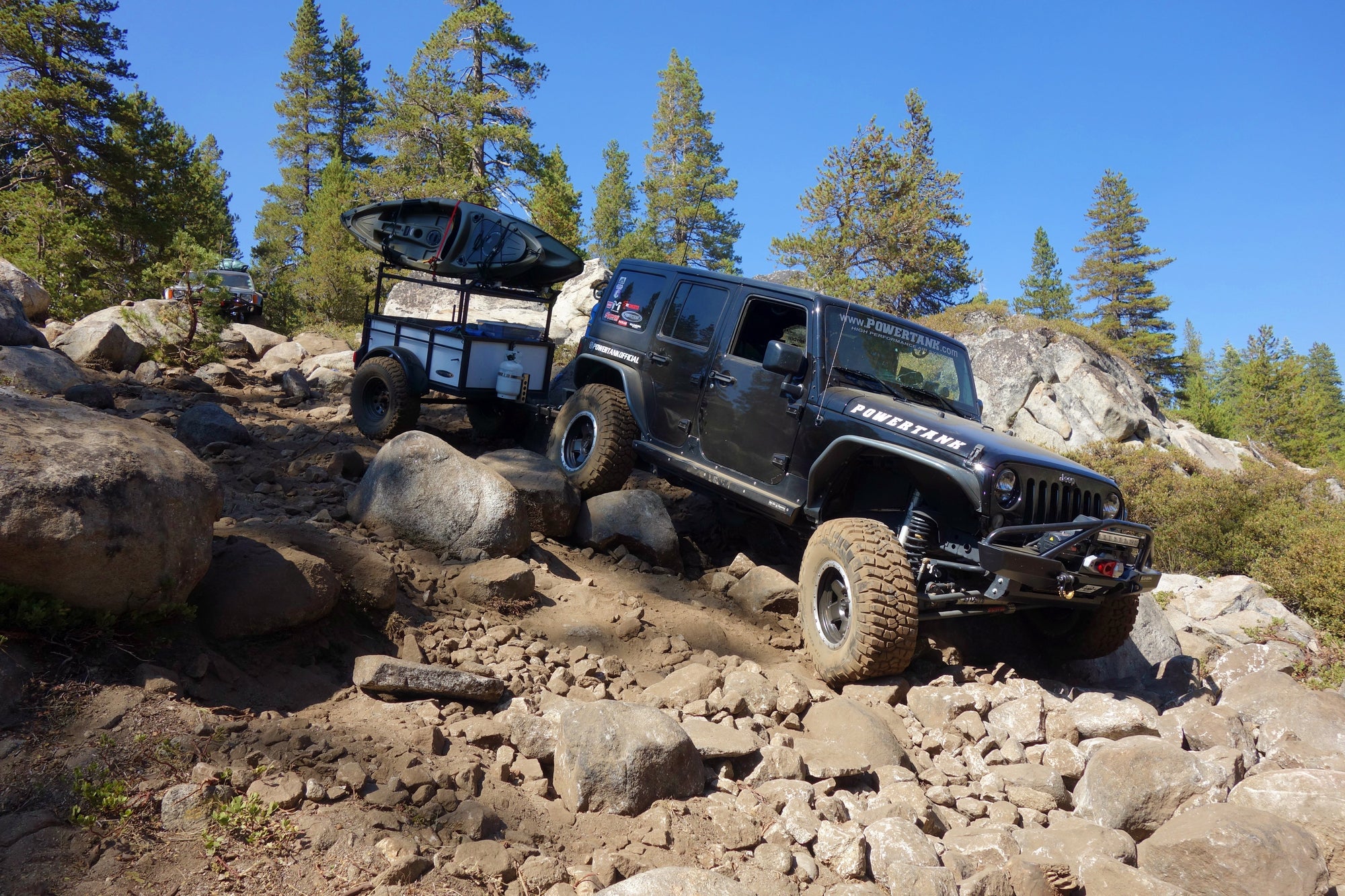 Follow Power Tank through the new Slick Rock bypass!