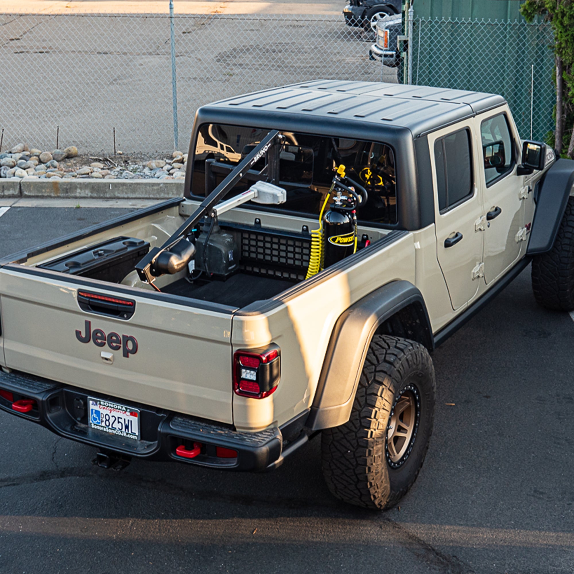 15 lb. MOLLE/Pickup Edition Power Tank for Bedside Rack Mounts