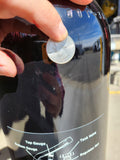BLEM 15 lb CO2 Spare Bottle Gloss Black
