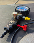 Shock Inflator with Gauge Tool