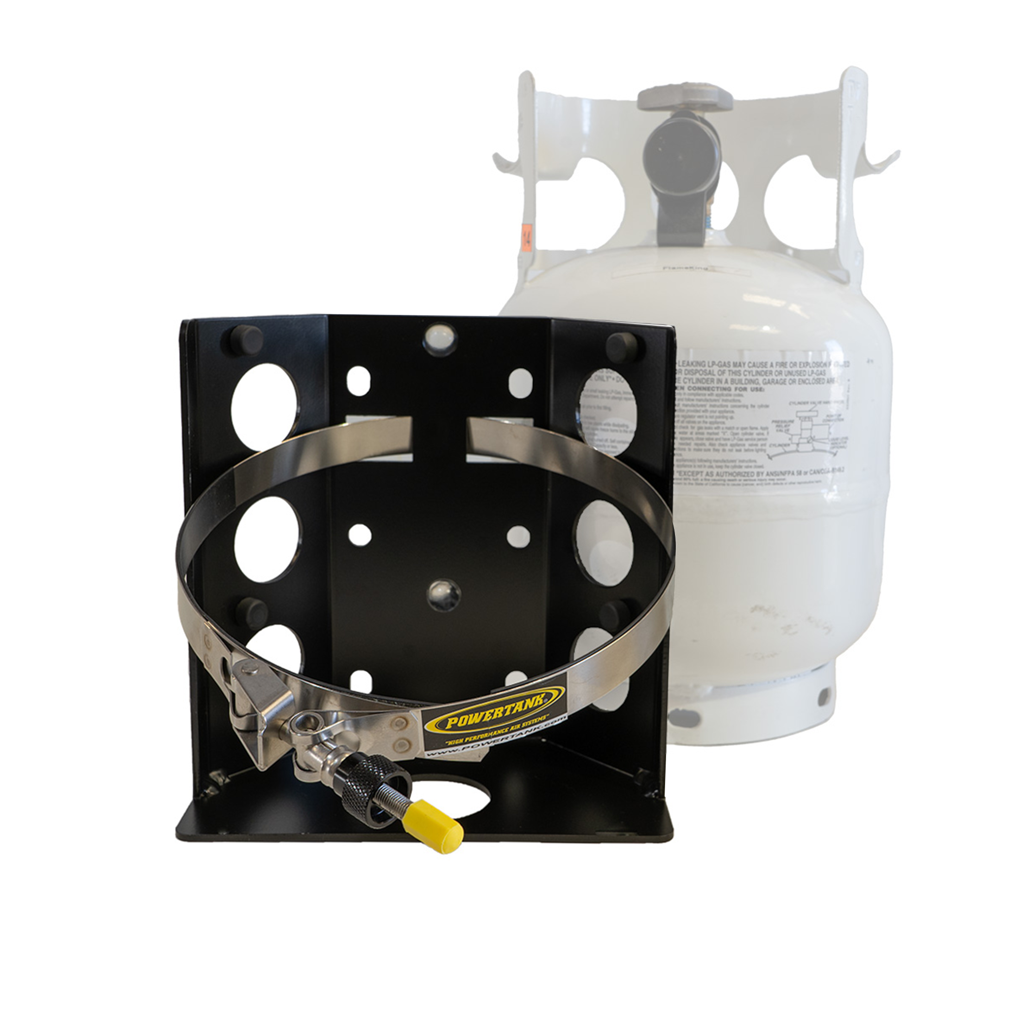 5 lb Propane Tank Mount | Teton Locker Tank Bracket | Power Tank