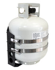 Shasta LOCKER Bracket for 20 lb steel and 17, 22 lb Viking propane tanks