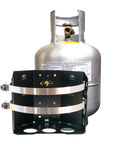 Shasta LOCKER Bracket for 20 lb steel and 17, 22 lb Viking propane tanks