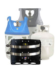 Shasta LOCKER Bracket for 20 lb steel and 17, 22 lb Viking propane tanks