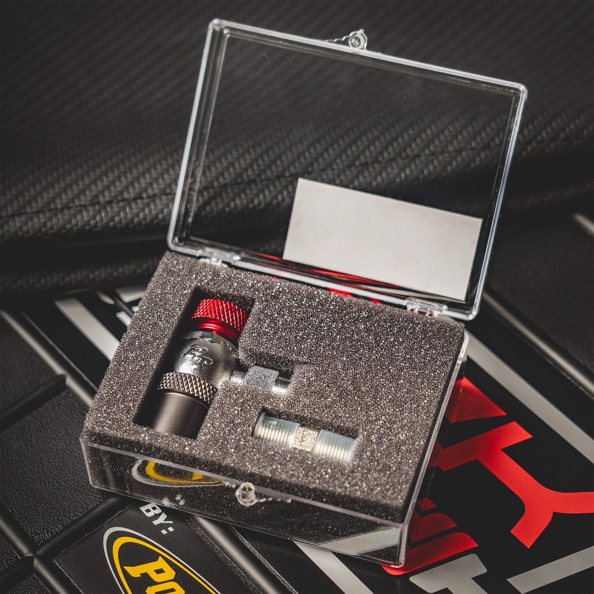 PT Shock Chuck™ Xtra Long - No Air Loss (NAL) Tire and Shock chuck - 1000 psi WP