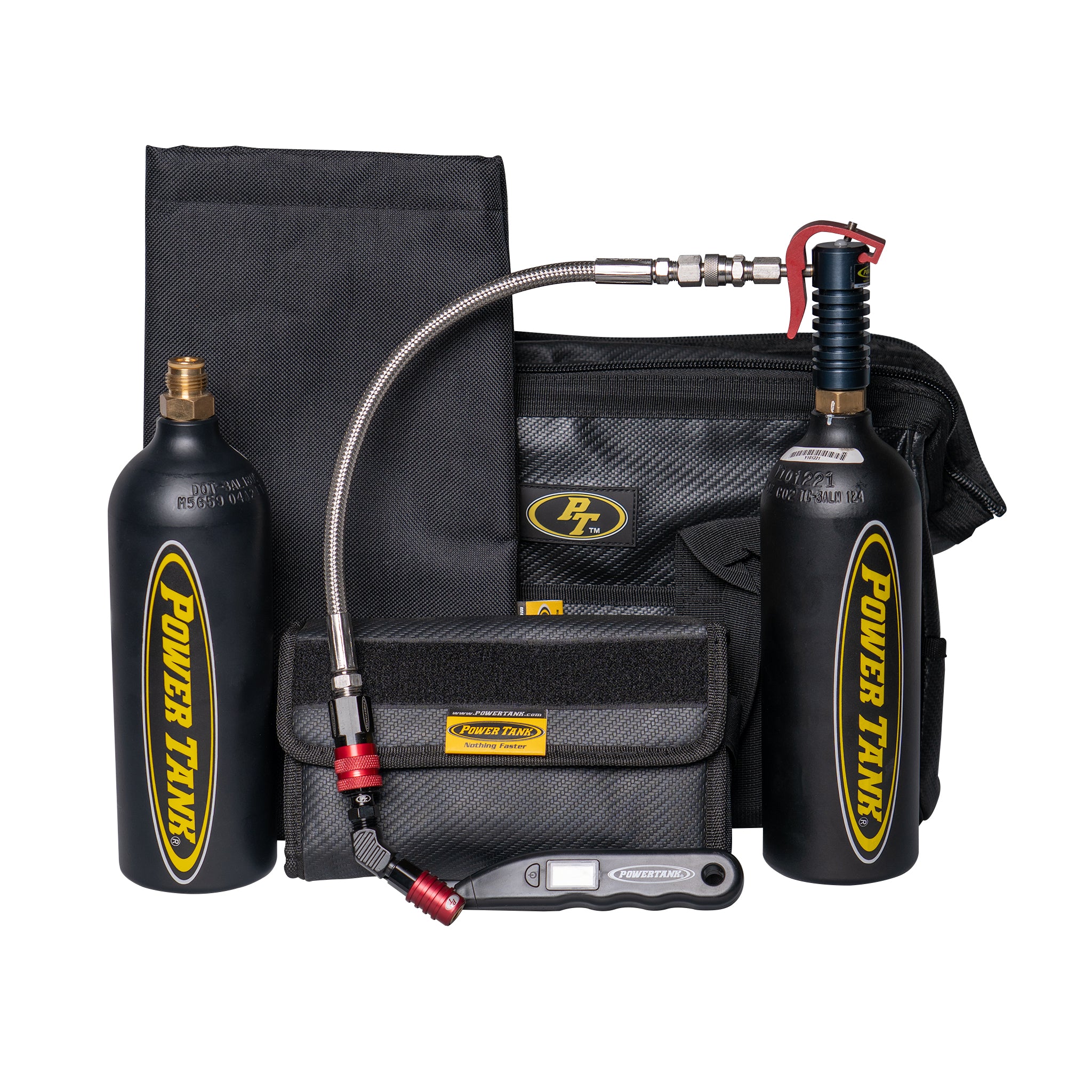 Crossover Tire Air-Up & Repair Kit with Mini CO2 Air Source