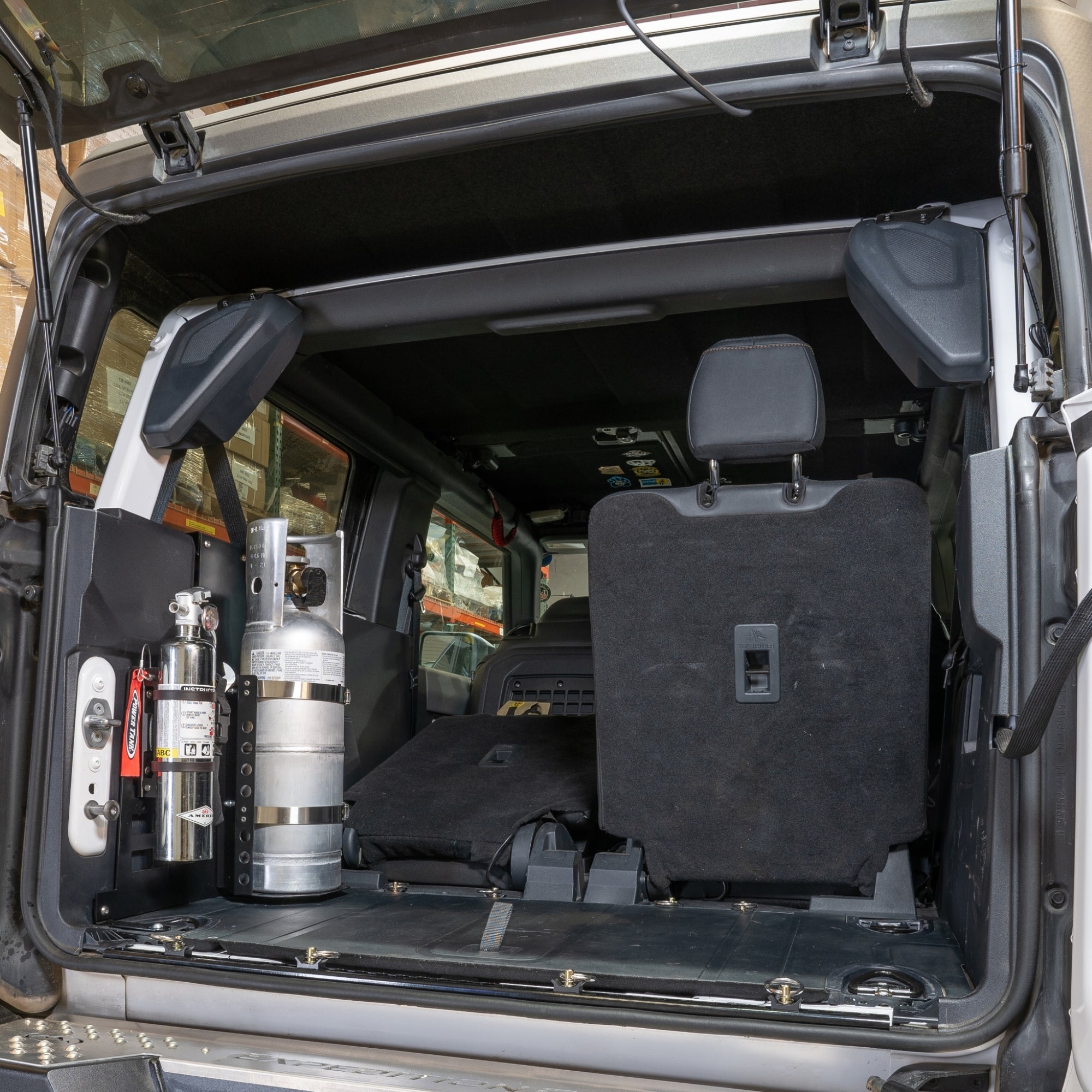 2 Door Bronco Plate - Power Tank or Propane Tank mount (6th Gen 2021+)