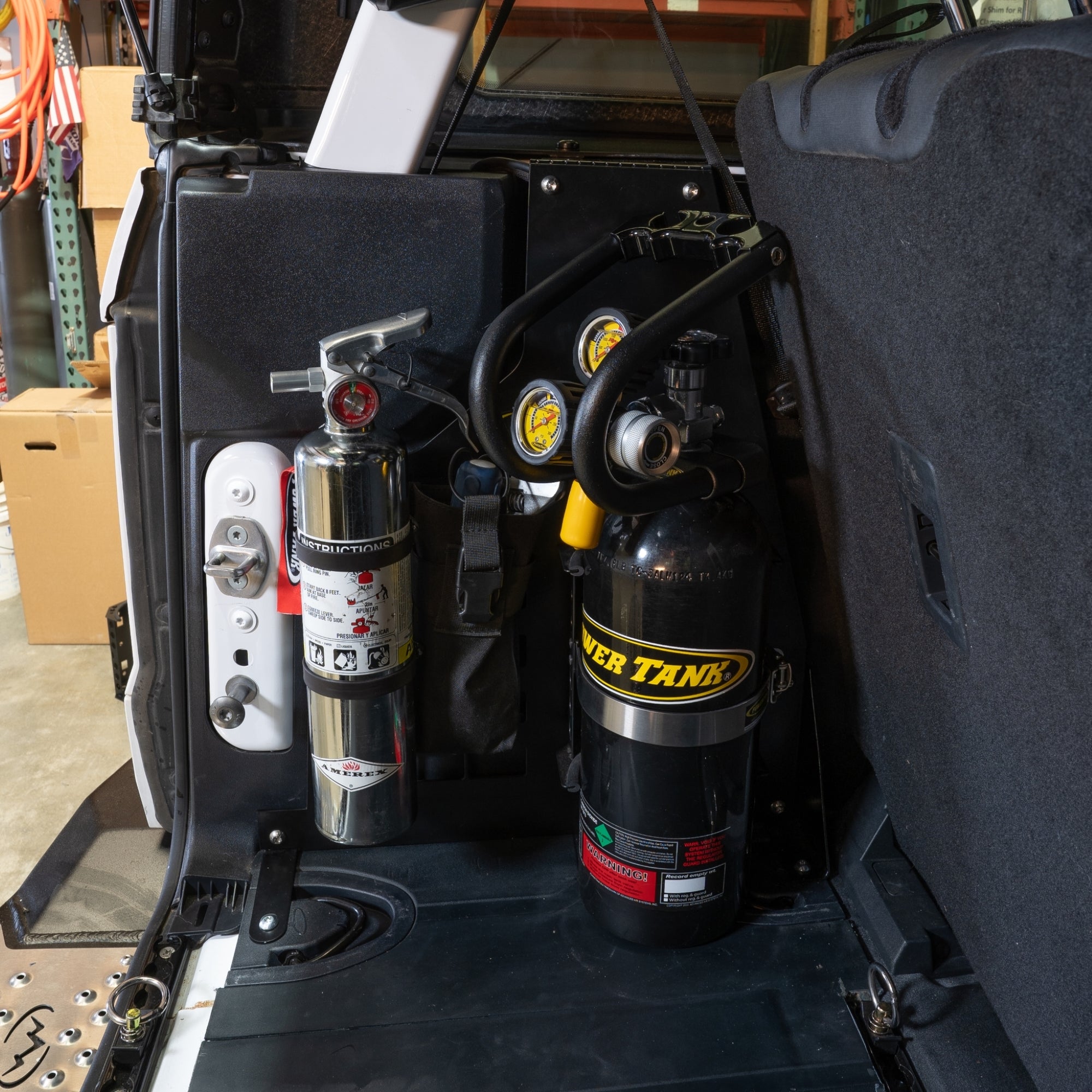 2 Door Bronco Plate - Power Tank or Propane Tank mount (6th Gen 2021+)