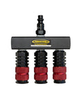 Air Hose Manifold Triple Outlet Power Tank