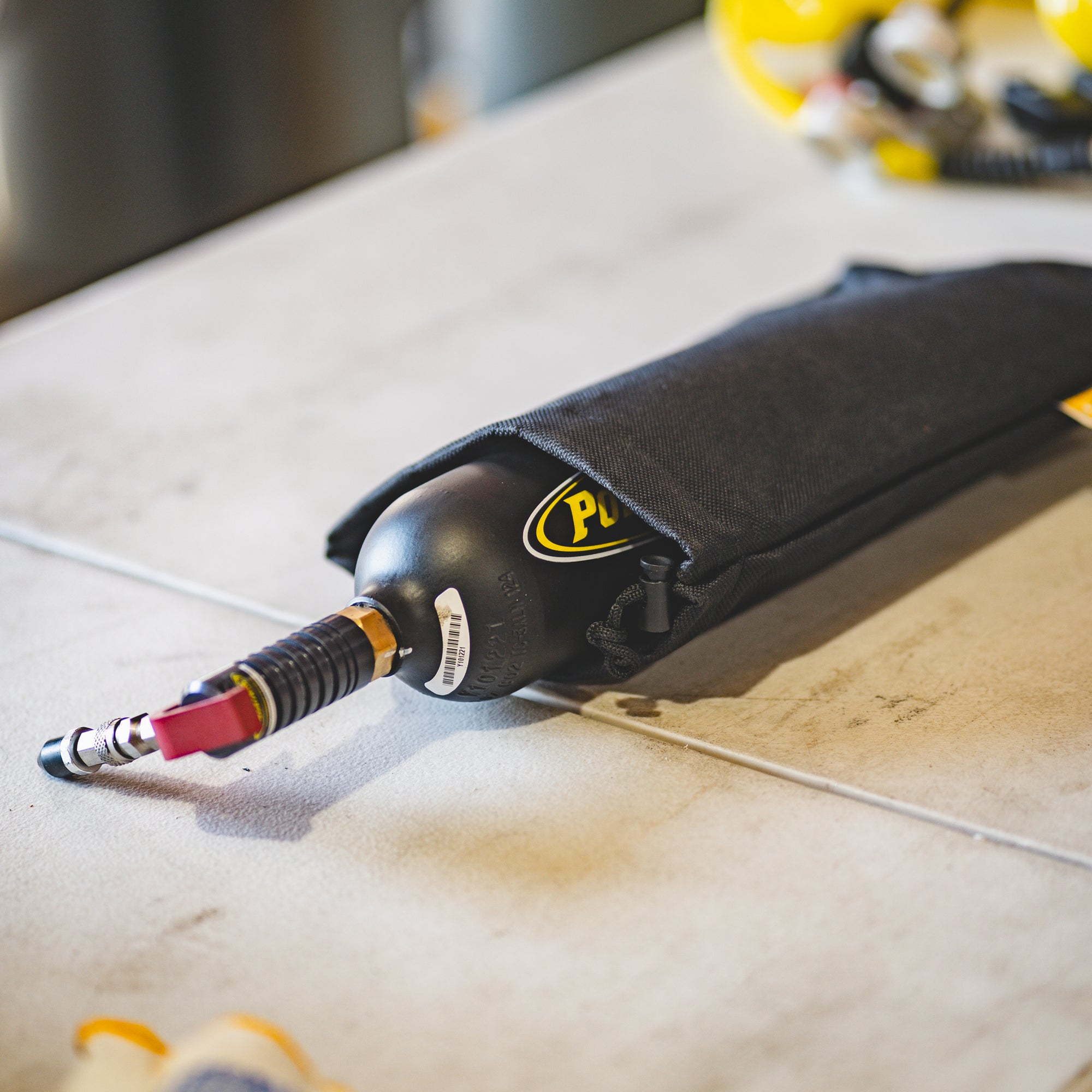 Gold Bar Pouch for Power Shot ™ or Tire Inflator - Mobile Off-road Adventure Bag