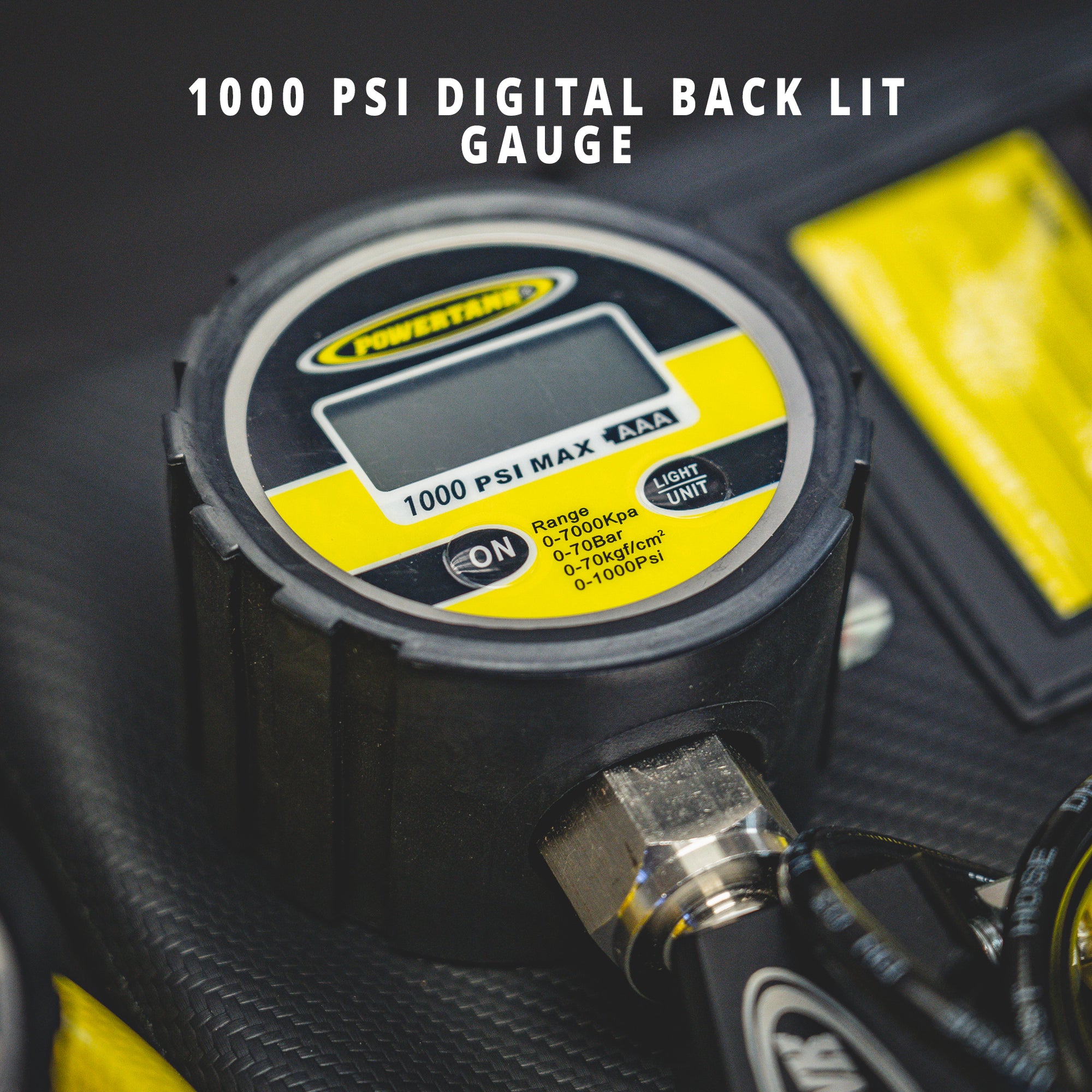 Dual Fill Shock Inflator with Gauge Tool