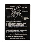 Replacement Power Tank Decals