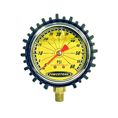 Replacement Gauge - 60 psi Liquid Analog for Tire Inflator Gauge