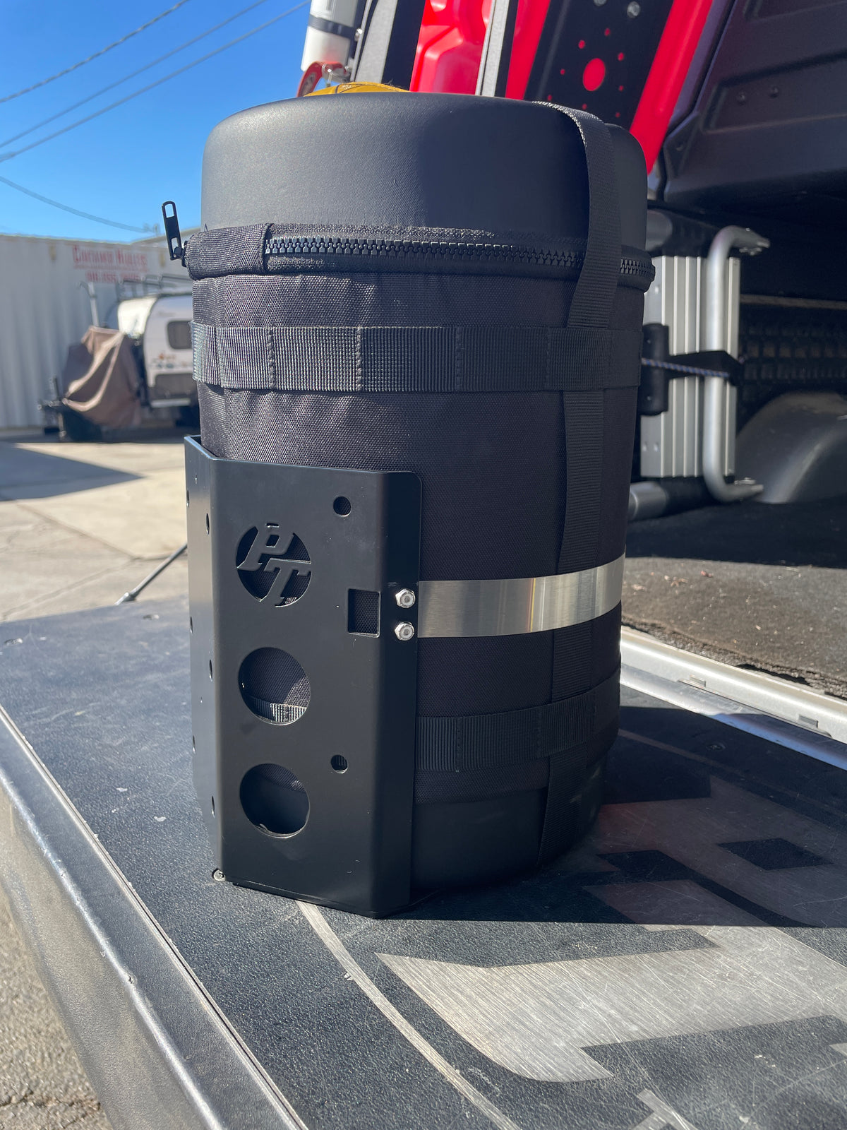 AnnaMarie LOCKER Propane Tank Bracket for IGNIK 5lber &amp; Case