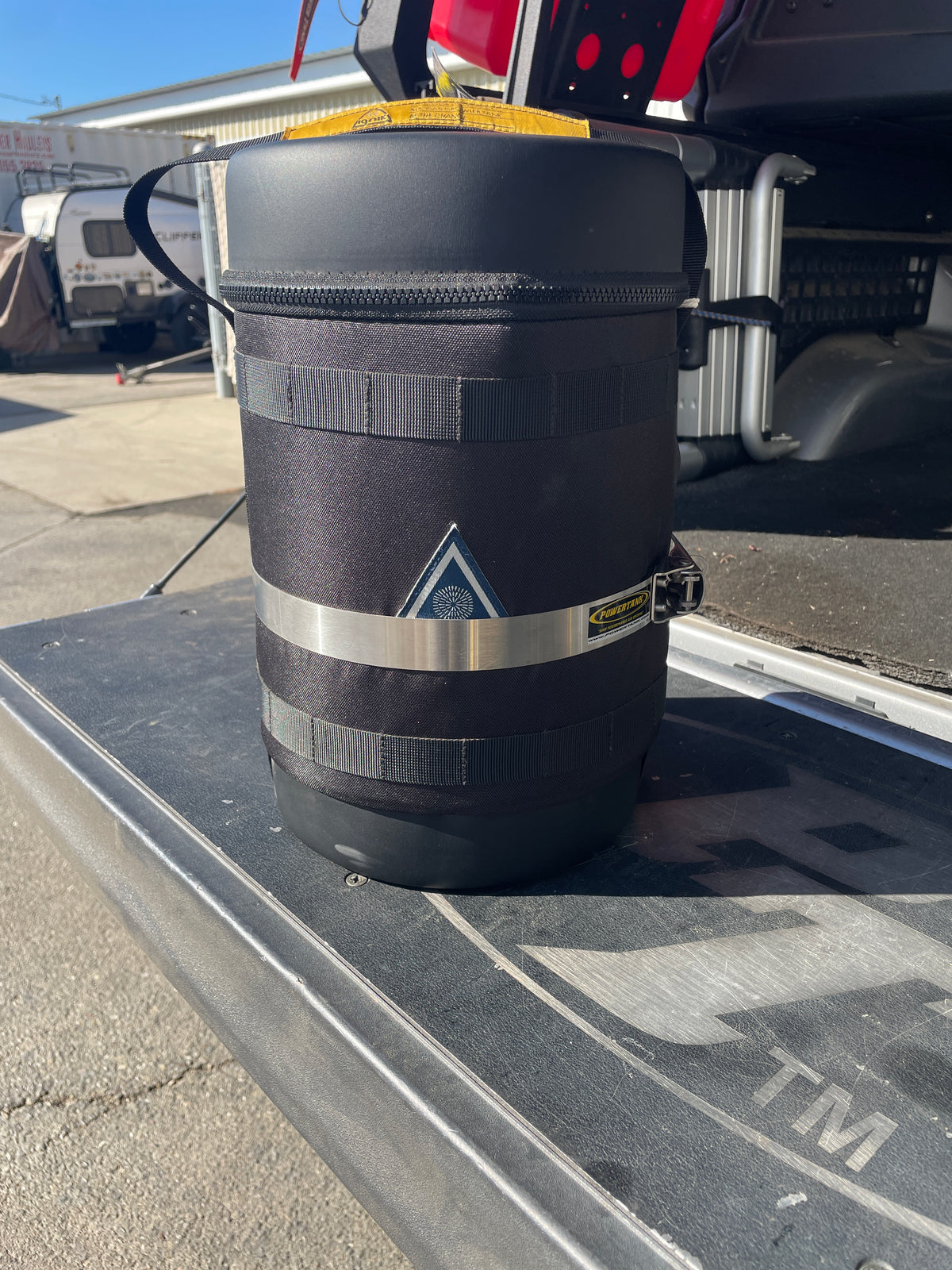AnnaMarie LOCKER Propane Tank Bracket for IGNIK 5lber &amp; Case