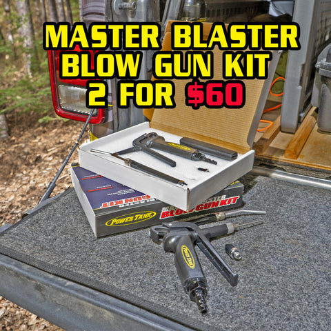2 for $60 - Master Blaster Blow Gun Kit