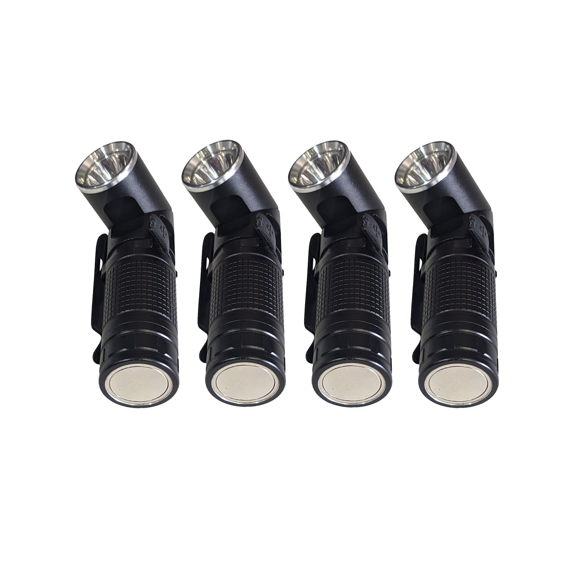 BUY MORE SAVE MORE! Power Light MULTI-PACK - Rechargeable flashlight with swivel head, magnet, clip, two brightness levels