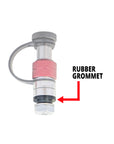 Rubber Grommet for MV-Flat KMC ( Monster Valve™ 4)