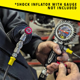 Shock Inflator with Gauge Tool