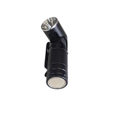 Power Light - Rechargeable flashlight with swivel head, magnet, clip, two brightness levels