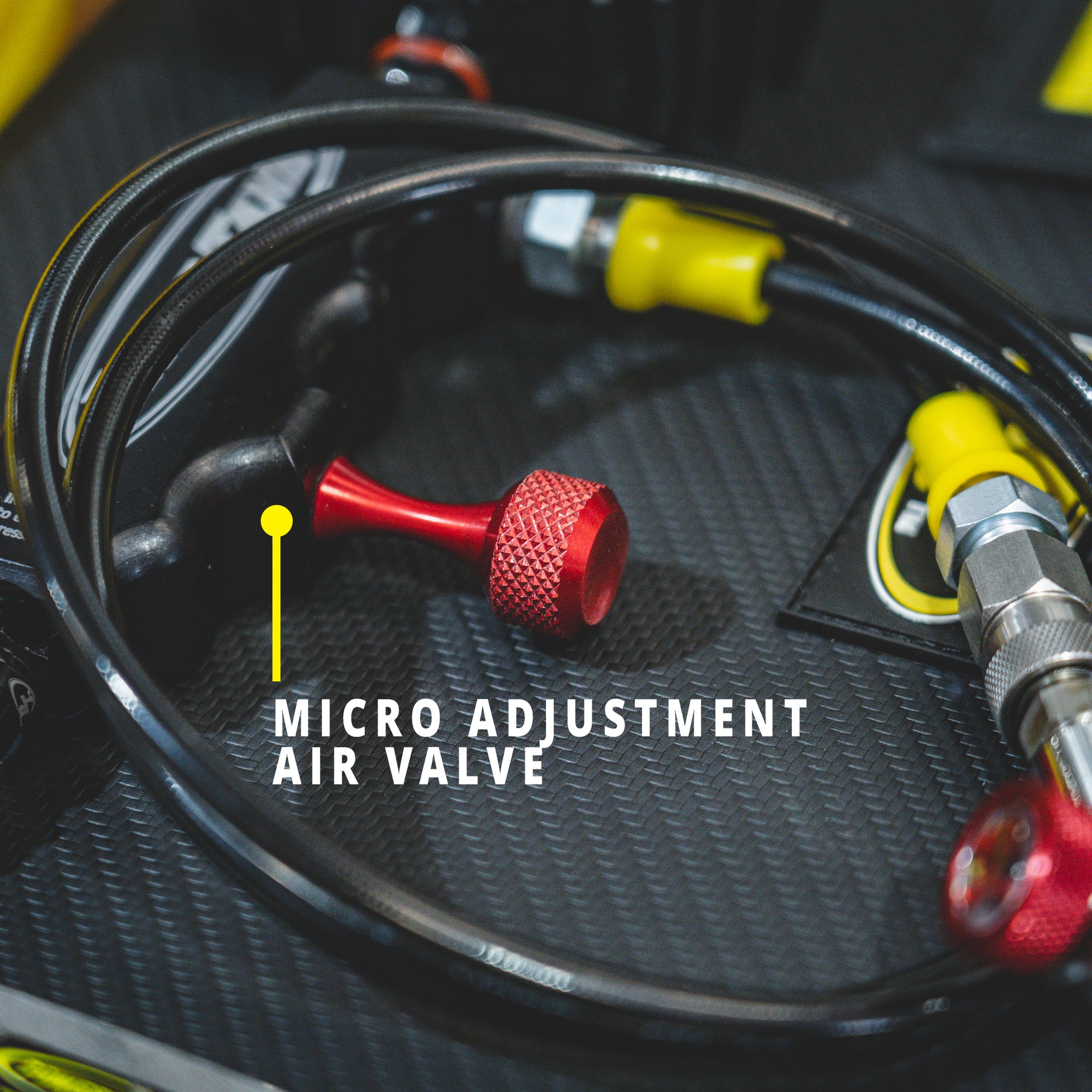 Dual Fill Shock Inflator with Gauge Tool