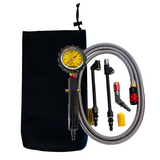 Big Kahuna Analog - Ventoso Tire Inflator with Gauge, 6 ft. Hose, and Quick-Switch Chucks