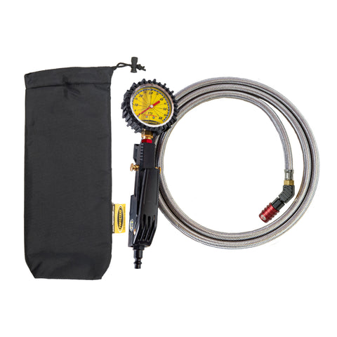 Trooper Safety Series - 60 psi Liquid Analog Ventoso Tire Inflator w/ 6 ft. Hose Whip