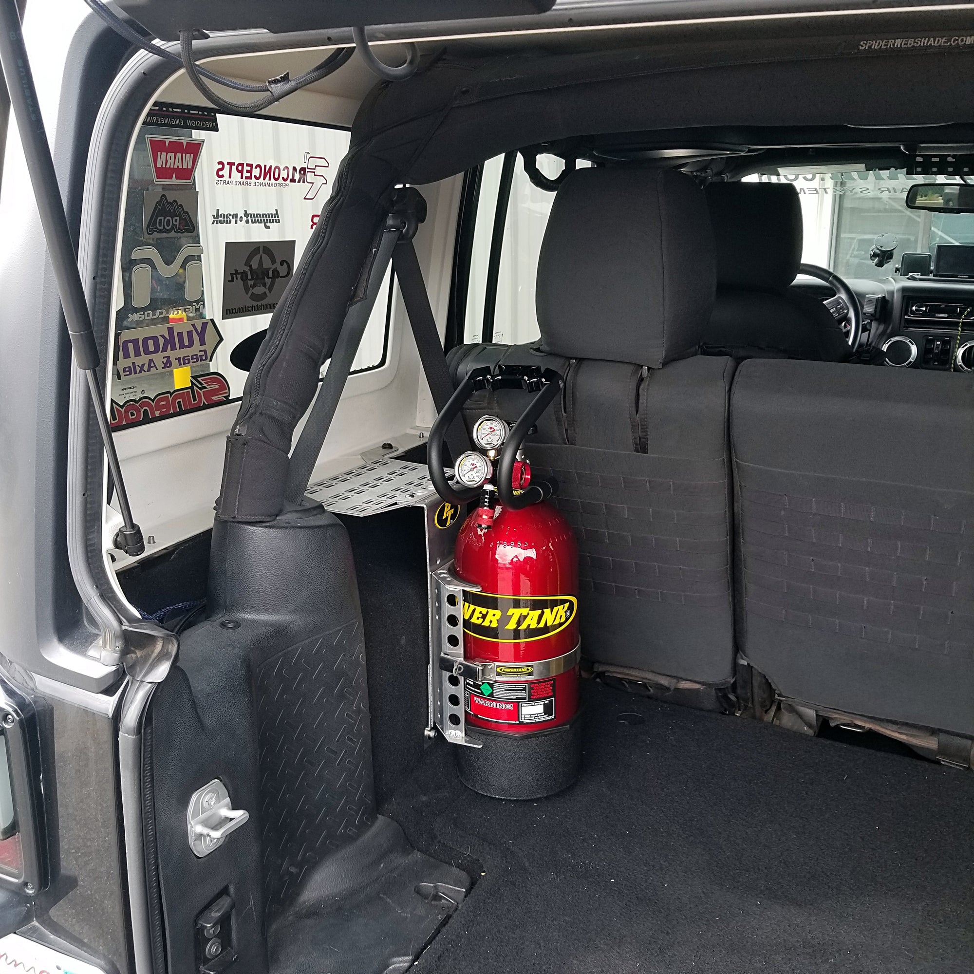 10 lb. BTS Edition Power Tank - Fits 4 Door Wranglers JKU &amp; JLU