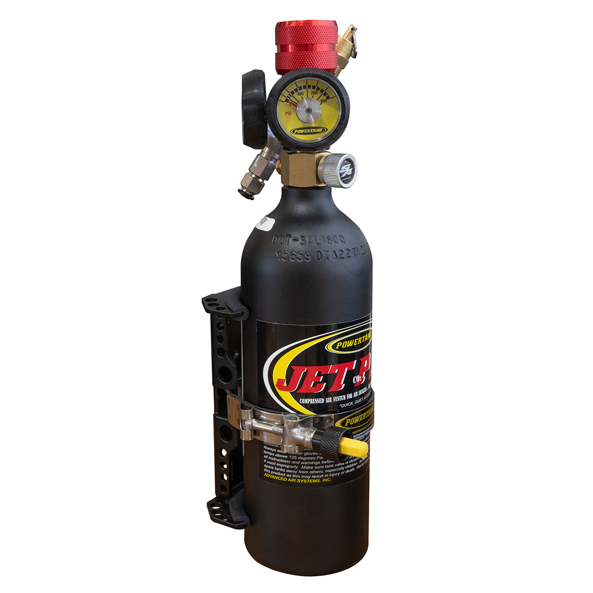 Jet Pak System for Air Lockers | Dual 20oz CO2 Kit | Power Tank