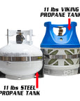 Tor LOCKER Bracket for 11 lb Squatty Propane Tank & 11 lb Viking Composite Tank