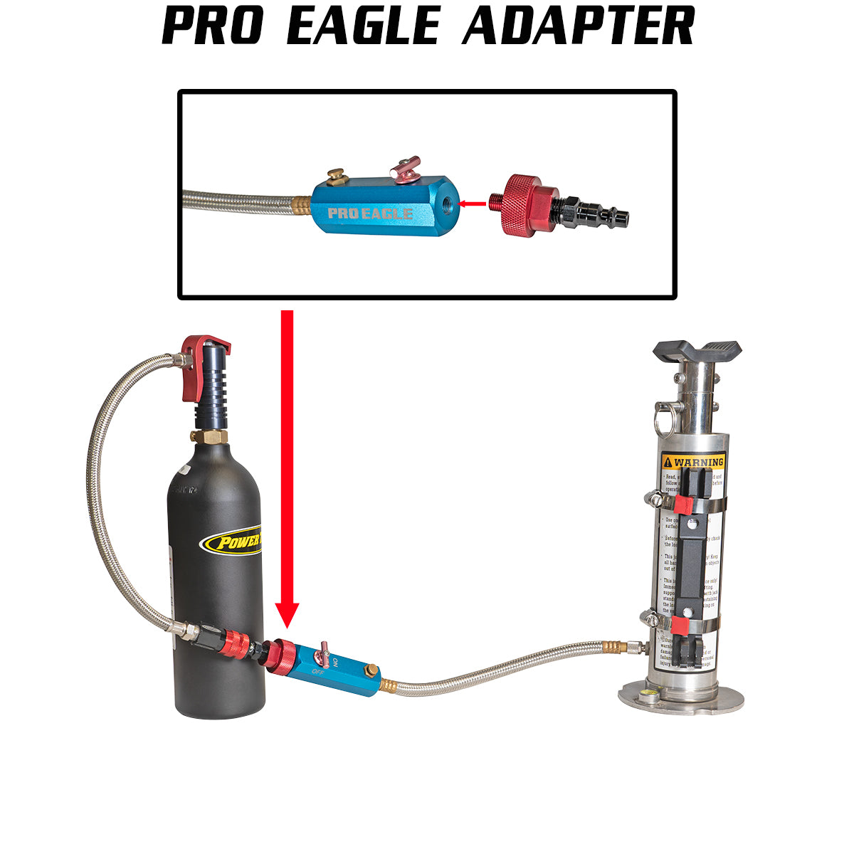 Power Shot Trigger Upgrade Kit | Pro Eagle Phoenix Adapter | Power Tank
