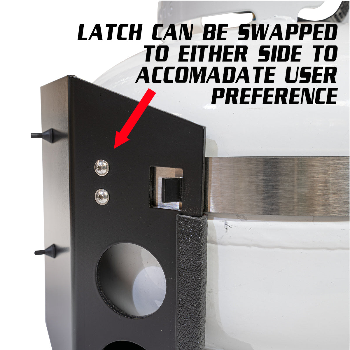 Tor LOCKER Bracket for 11 lb Squatty Propane Tank &amp; 11 lb Viking Composite Tank