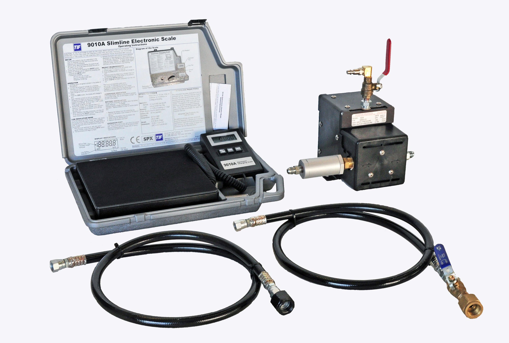 Super Pump Super Pump CO2 Refilling Station Kit Power Tank Refilling Equipment