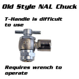 PT Shock Chuck™ Xtra Long - No Air Loss (NAL) Tire and Shock chuck - 1000 psi WP