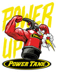 POWER UP! T-shirt - Candy Red