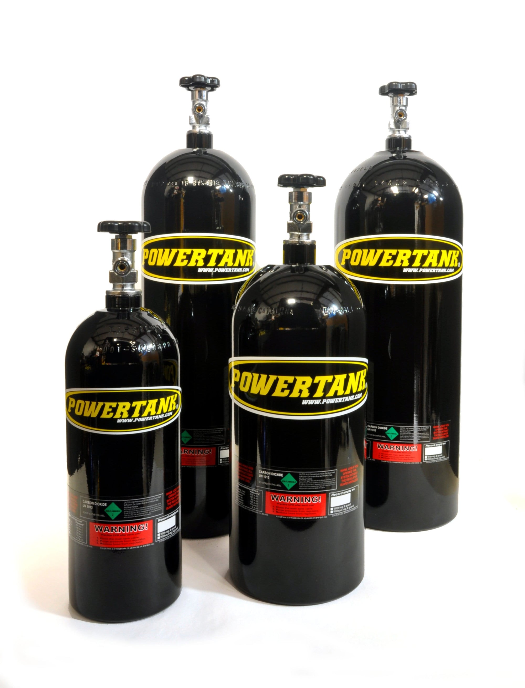 Power Tank Power Tank Powdercoated CO2 Spare Bottle